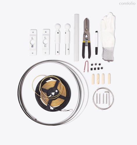 Подвесная система ICON 60Вт, 5500Лм, 3000К, СRI90, 24В, L6м, 8*1, 6мм COF, Белый, блок питания в комплект не входит - Donolux