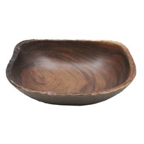 Салатник 26x25x7,5 см прямоуг. African Wood пластик меламин - P.L. Proff Cuisine