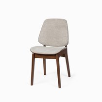 Обеденный стул Erza, цвет какао/коричневый/серый - Cosmo