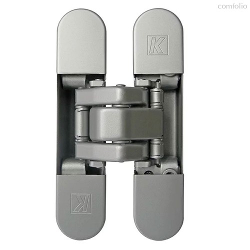 KUBICA K8060 ATOMIKA SLIM DXSX, CR.SAT петля скрытая универсальная МАТОВЫЙ ХРОМ (60 kg) - Koblenz
