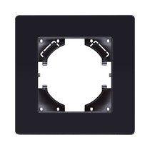 Рамка 1-постовая, черный Kollinger Eleganz Acryl EA1BK - Kollinger