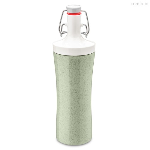 Бутылка для воды PLOPP TO GO Organic 425 мл зеленая - Koziol