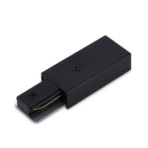 токоподвод для однофазного шинопровода, L107xW34, черный, пластик, серия: DN01 - Donel
