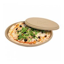 Коробка для пиццы Bionic 35,7*3,3 см, сахарный тростник, без крышки, Garcia de Pou (крыш - Garcia De Pou