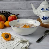 Салатник 700 мл d 18,3 см h6,4 см Blue Flower P.L. Proff Cuisine - P.L. Proff Cuisine