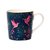 Кружка Portmeirion Сара Миллер Райская птичка-колибри 340 мл, фарфор, темно-синяя - Portmeirion