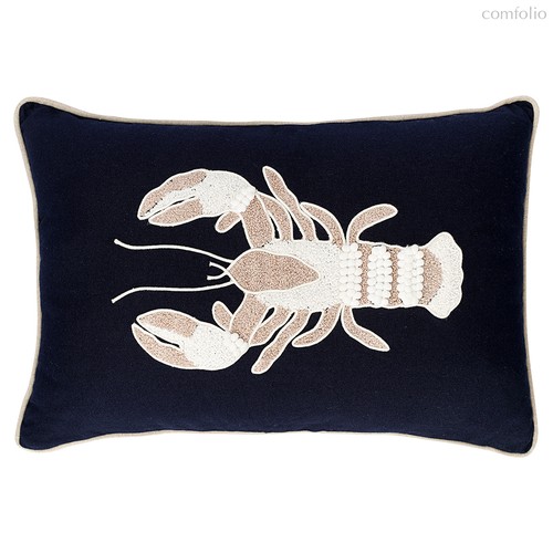 Подушка декоративная Navy lobster из коллекции Sea treasures, 30х45 см - Tkano