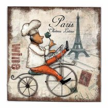 Картина "Paris" 50x50x4,5 см - P.L. Proff Cuisine