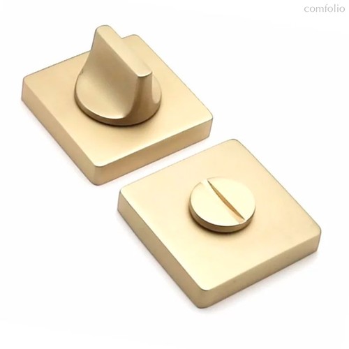 Фиксатор WC SQ PC35, матовое золото полимер - Cebi