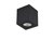LED, Basis, светильник накладной, GU10, L80xW80хH90мм, IP20, черный RAL9005, без лампы - Donolux