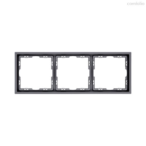 Рамка 3-постовая, серый Kollinger Eclipse EC3GY - Kollinger