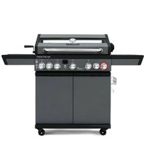 Газовый гриль 6+1 горелка, цвет черный - Start Grill