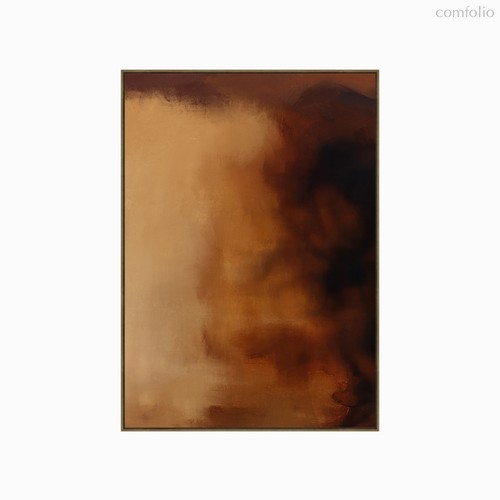 Постер Haze 100х140, цвет коричневый - Cosmo