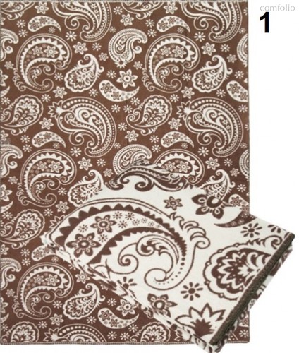 Одеяло Хлопок100% арт.1 (огурцы), цвет темно-бежевый, 170x205 см - Valtery