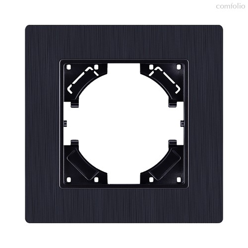 Рамка 1-постовая, черный Kollinger Eleganz Plex EP1BK - Kollinger