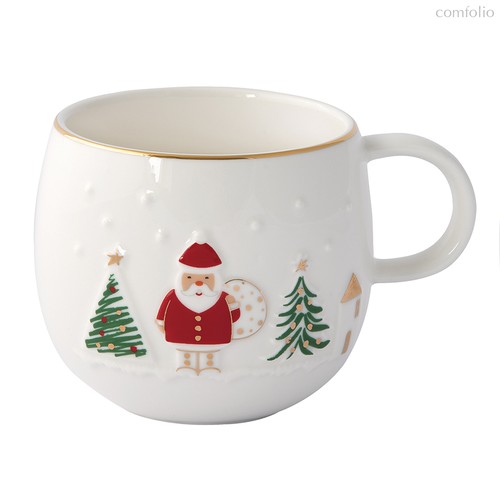 Кружка Let it snow, Santa, 400 мл - Easy life