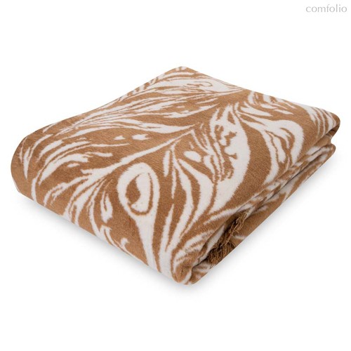 Плед 150x200см Pappel Scotch Jacquard, песочный - Pappel