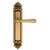 Дверная ручка Venezia Callisto на планке PL96 французское золото + коричневый - Venezia Collezione