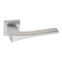 Дверная ручка на квадратном основании Fratelli Cattini "OSSIS" 8-CS матовый хром - Fratelli Cattini