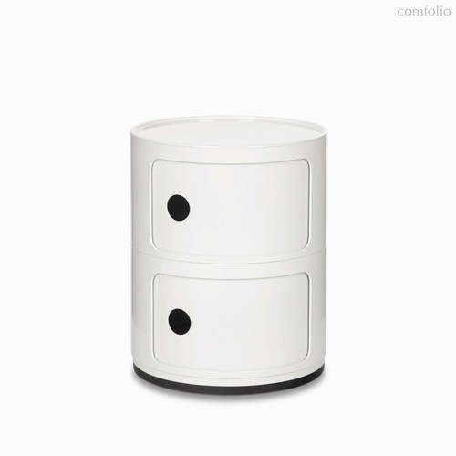 Тумба Componibili с 2 ящиками 32х40, цвет белый - Cosmo