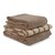 Полотенце для рук коричневого цвета из коллекции Essential, 50х90 см - Tkano