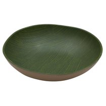 Салатник 31,5x8,5 см круглый Green Banana Leaf пластик меламин - P.L. Proff Cuisine