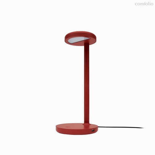 Настольный светильник Ozzy диаметр 15,5, цвет красный - Cosmo
