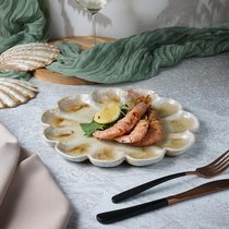 Блюдо круглое d 26 см h2 см Pearl Shell Frutti di Mare P.L. - P.L. Proff Cuisine