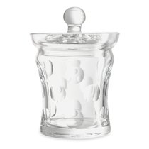 Конфетница с крышкой Decor de table 15х21,5 см, хрусталь, прозрачная