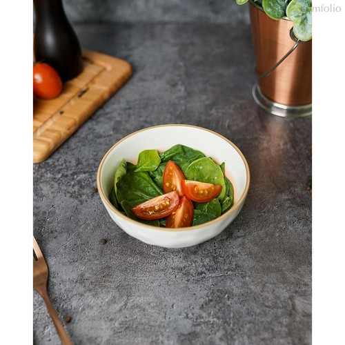 Салатник 360 мл 12,8*5,5 см оранжевый фарфор "The Sun Eco" P.L. Proff Cuisine 6 шт. - P.L. Proff Cuisine