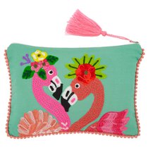 Сумка косметичка Фламинго