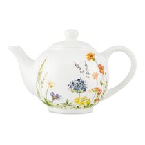 Чайник Decor de table Полевые цветы 1 л, керамика, белый - Decor De Table