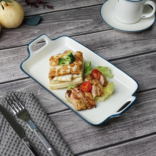 Блюдо прямоугольное 28,7*16,4 см h2,8 см 560 мл с ручками Bakery Fusion P.L. Proff Cuisine - P.L. Proff Cuisine