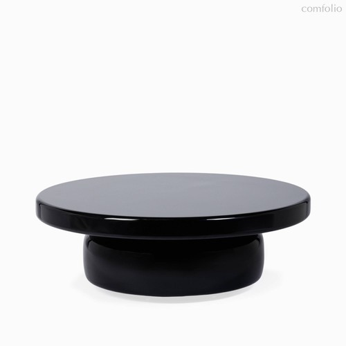 Кофейный столик Omen диаметр 90, цвет черный - Cosmo