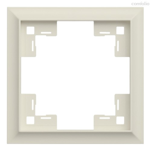 Одноместная рамка классик 35910 MC, кремовый сатин - Rikett