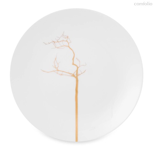 Тарелка закусочная Dibbern Золотой лес 21 см, фарфор костяной - Dibbern