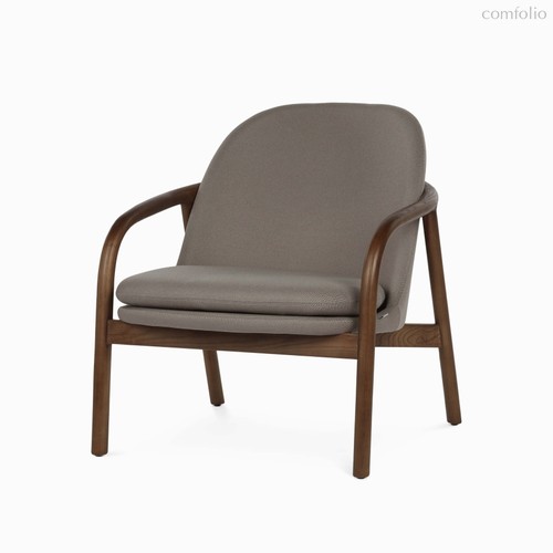 Кресло Aleman, цвет коричневый/серый - Cosmo