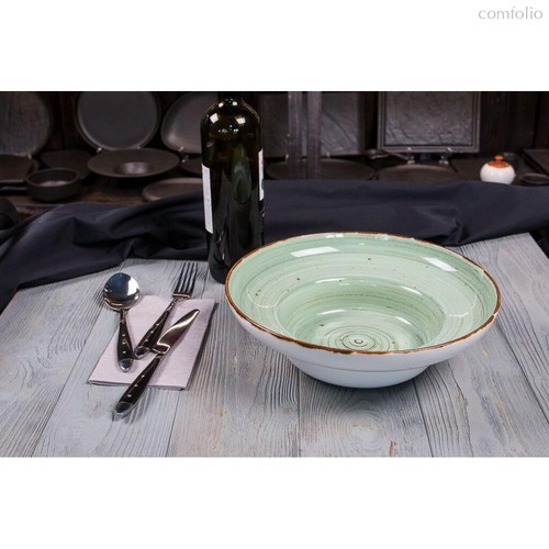 Тарелка для пасты/супа/салата Fusion Blue Lake 700 мл, 28 см [2] - P.L. Proff Cuisine