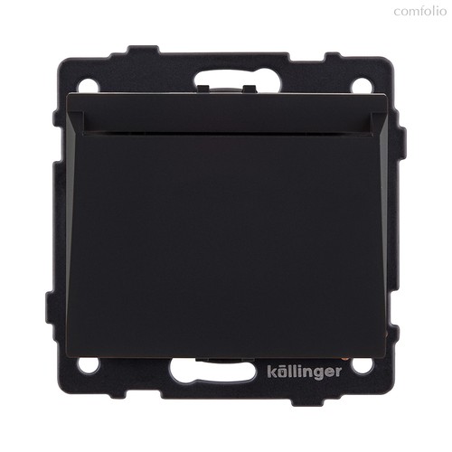Карточный выключатель механический, черный матовый Kollinger REA-041BM для Aspekt, Eleganz, Reflex - Kollinger