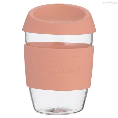 Кружка для кофе 400 мл Typhoon стекло розовая - Typhoon