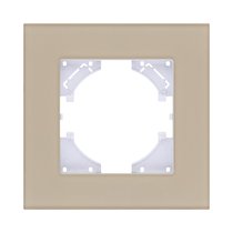 Рамка 1-постовая, стекло золотой Kollinger Reflex MG RM1GD - Kollinger