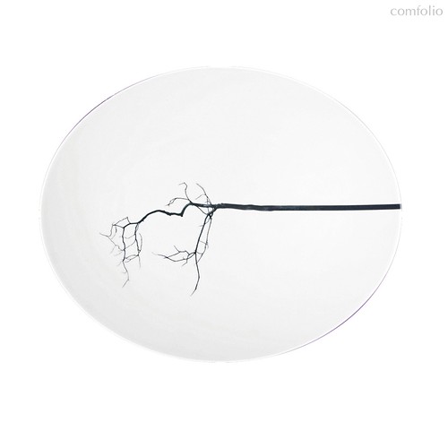 Блюдо овальное плоское Dibbern Чёрный лес 32 см - Dibbern