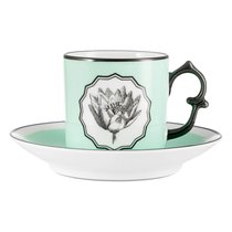 Чашка кофейная с блюдцем Vista Alegre Гербарий 100 мл, фарфор - Vista Alegre