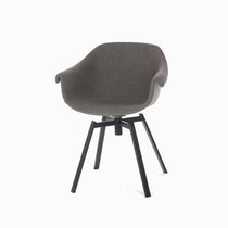 Офисное кресло Lazy Soft, цвет темно-серый/черный - Cosmo