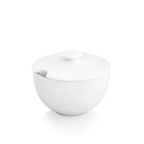 Сахарница круглая Dibbern Белый декор 250 мл, фарфор костяной - Dibbern