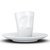 Кофейная чашка с блюдцем Tassen Buffled 80 мл белая - Fiftyeight Products