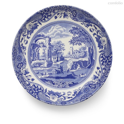 Тарелка для пасты Spode Голубая Италия 23 см, фаянс - Spode