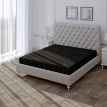 Простыня Verossa "Stripe 220/240 Black" - Nordtex