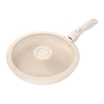 Сковорода с крышкой и съемной ручкой Smart Ceramic, ?28 см - Smart Solutions