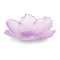 Чаша декоративная Decor de Table Pate de Verre Cristal Мак 18 см, фиолетовая, п/к - Decor De Table